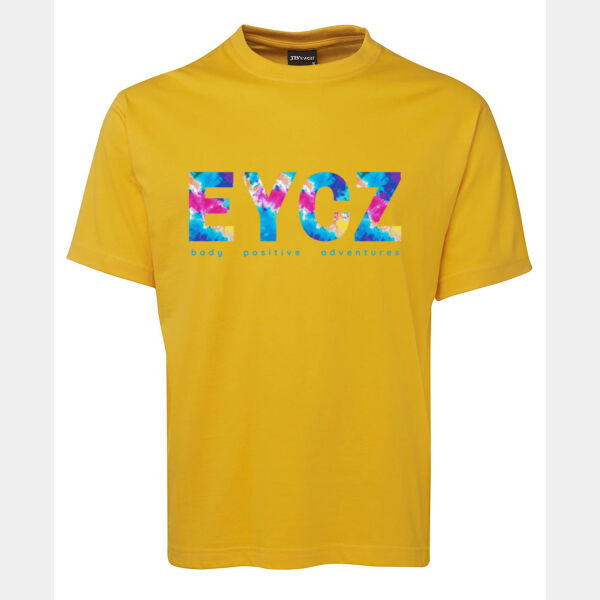 EYCZ Cotton Tee - unisex fit (up to 10/11XL in Black) Thumbnail