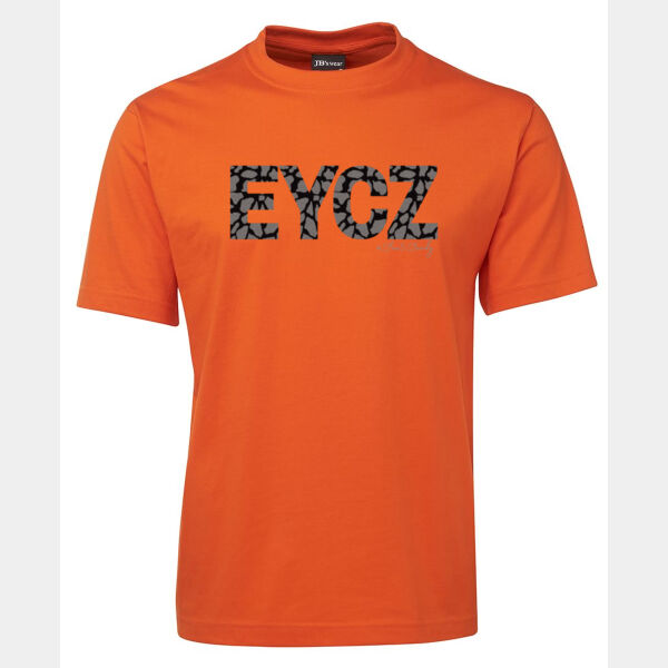 EYCZ Shatter Cotton Tee - unisex fit (up to 10/11XL in black) Thumbnail